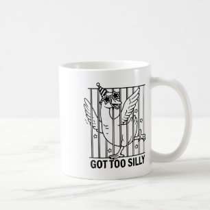 Got Too Silly Goose Vintage Christmas Coffee Mug