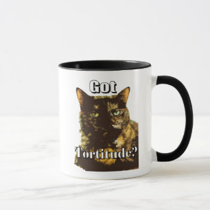 Got Tortitude Combo Mug with Tortoiseshell Cat