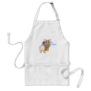 "Got Treats?"  Corgi Apron