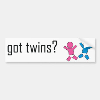 Got Twins? Bumper Sticker