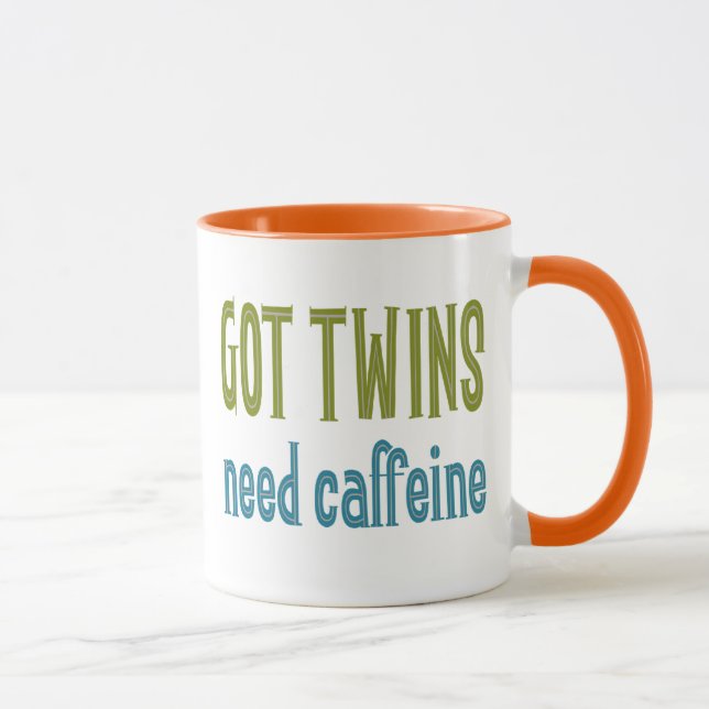 GOT TWINS need caffeine Mug (Right)