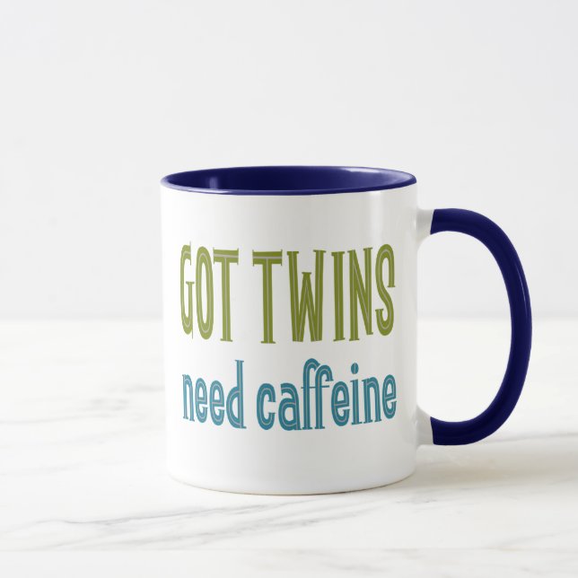 GOT TWINS need caffeine Mug (Right)