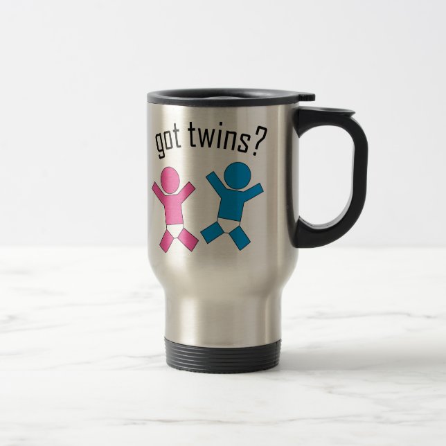 Got Twins? Travel Mug (Right)