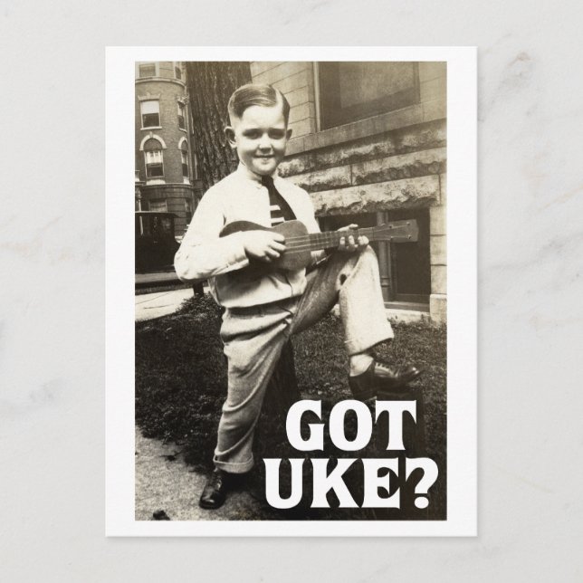Got Uke? Postcard (Front)