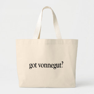 Got Vonnegut Large Tote Bag