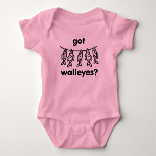 got walleyes baby bodysuit