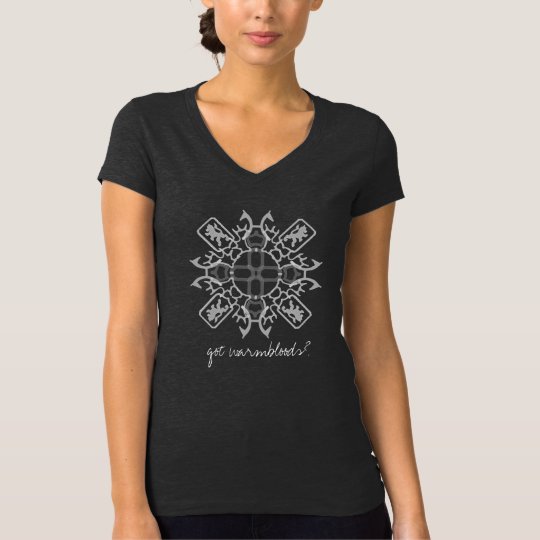 "Got Warmbloods?" Equestrian Mandala Tee