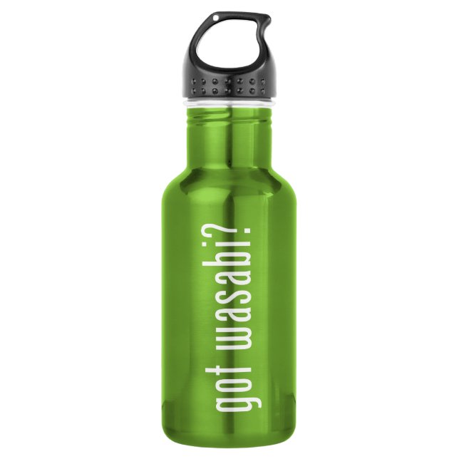 got wasabi? 532 ml water bottle (Front)
