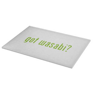 got wasabi? cutting board