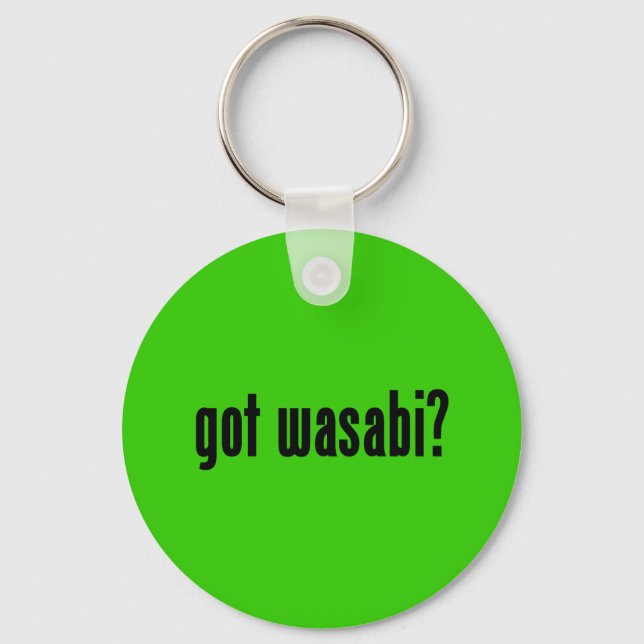 got wasabi? key ring (Front)
