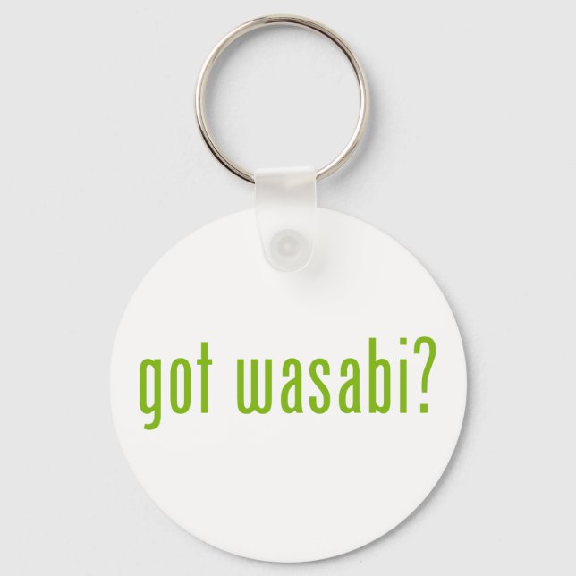 got wasabi? key ring (Front)