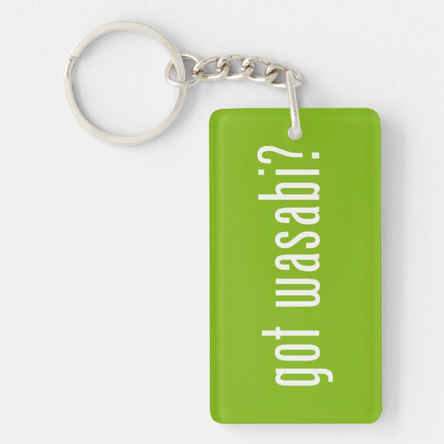 got wasabi? key ring (Front)
