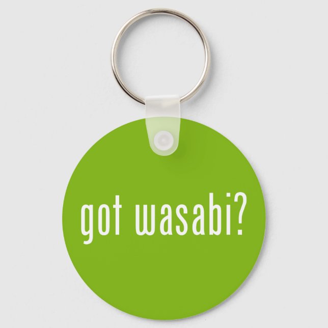 got wasabi? key ring (Front)