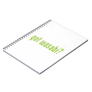 got wasabi? notebook