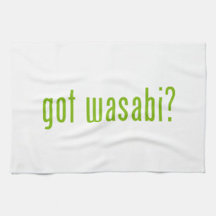 got wasabi? tea towel