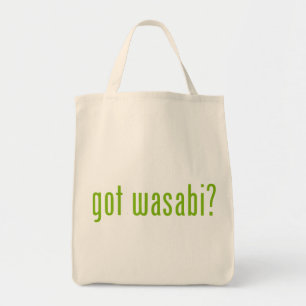 got wasabi? tote bag