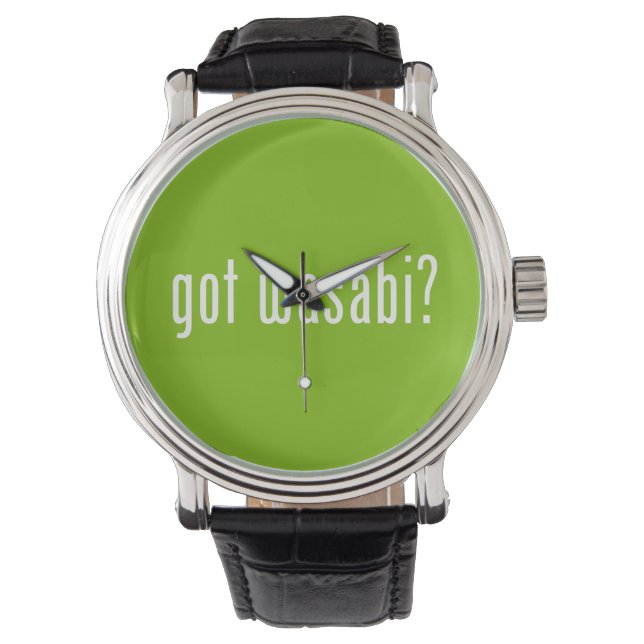 got wasabi? watch (Front)