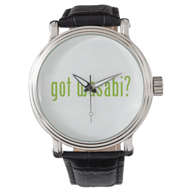 got wasabi? watch (Front)