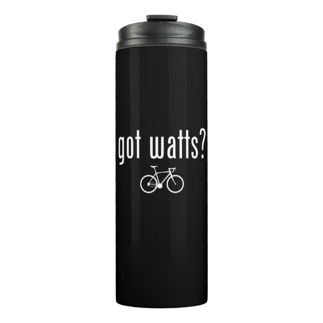 Got Watts Cycling Thermal Tumbler (Front)