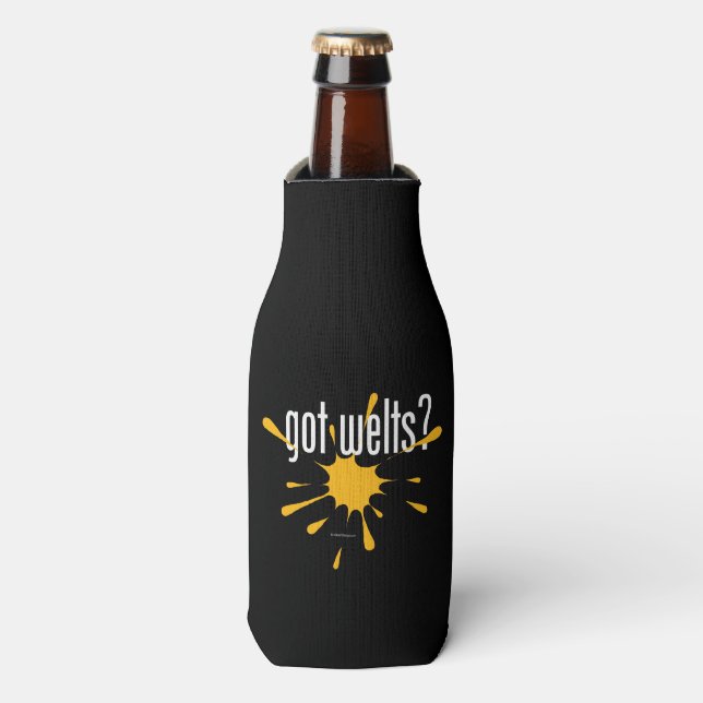 got welts? bottle cooler (Bottle Front)