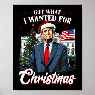 Got What I Wanted For Christmas Trump 2025 _1  Poster