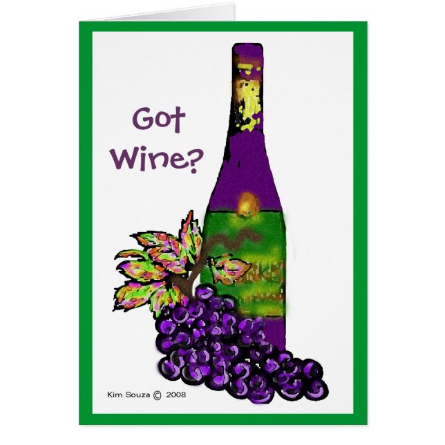 Got Wine?- Card (Front)