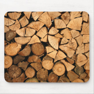 Got wood - logs mouse mat