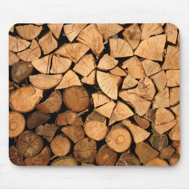 Got wood - logs mouse mat (Front)