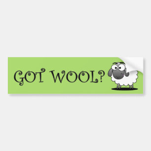GOT WOOL? Bumper Sticker