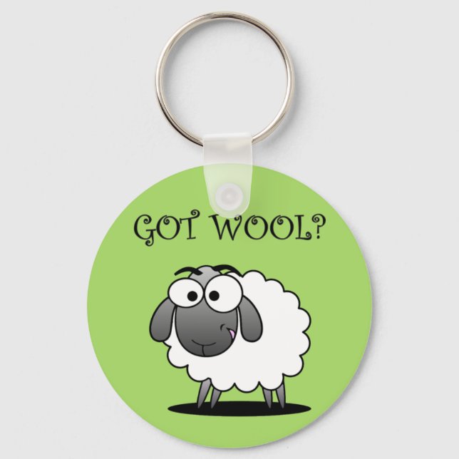 GOT WOOL? KEY RING (Front)