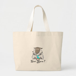 Got Yarn? T-shirts and Gifts. Large Tote Bag