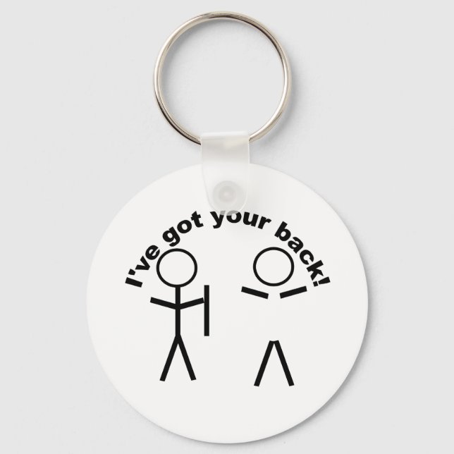 Got your back! key ring (Front)