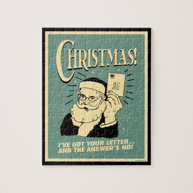 Got Your Letter.. The Answer's No Jigsaw Puzzle (Vertical)