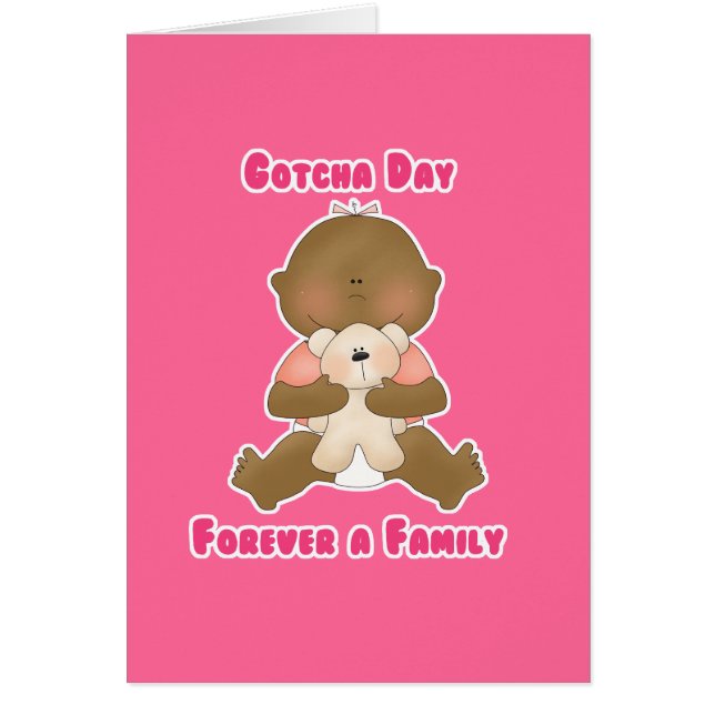 Gotcha Day Forever a Family (Front)