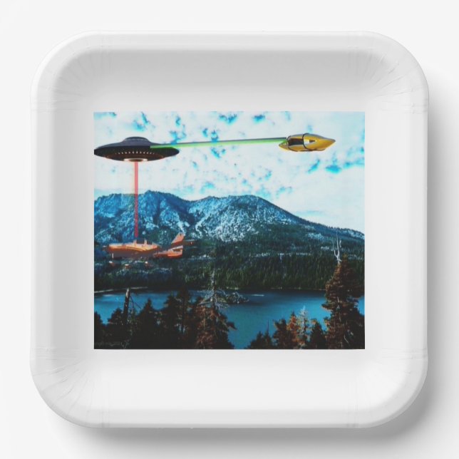 Gotcha Paper Plate (Front)