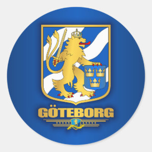 Goteborg Classic Round Sticker