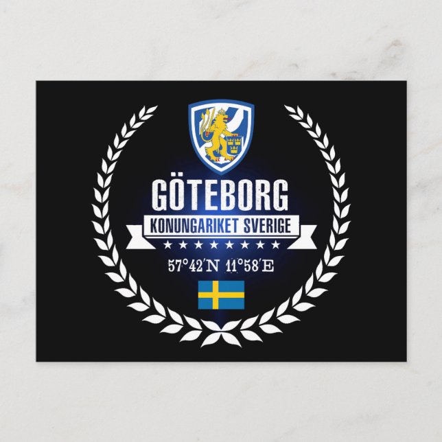 Göteborg Postcard (Front)