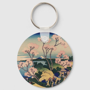 Goten-Yama Hill, Shinagawa on the Tōkaidō Key Ring