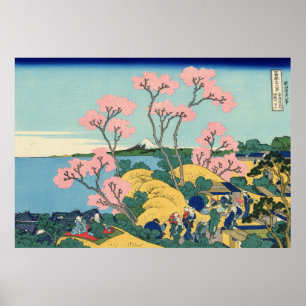 Goten-yama Hill, Shinagawa on the Tōkaidō Poster