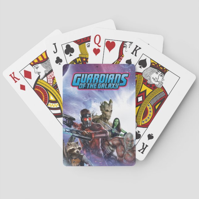 GotG Group Art Playing Cards (Back)