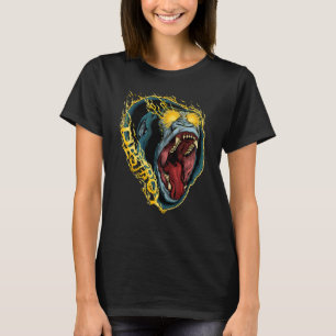Goth Aesthetic Bad Gorilla Evil Spirit Animal T-Shirt