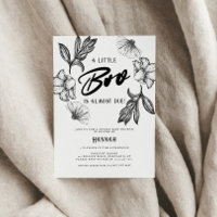 Goth Baby Shower Tattoo Flowers 