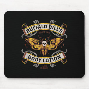 Goth Body Lotion - Deaths Head Moth - Vintage Tatt Mouse Mat