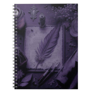 Goth book cover Notebook