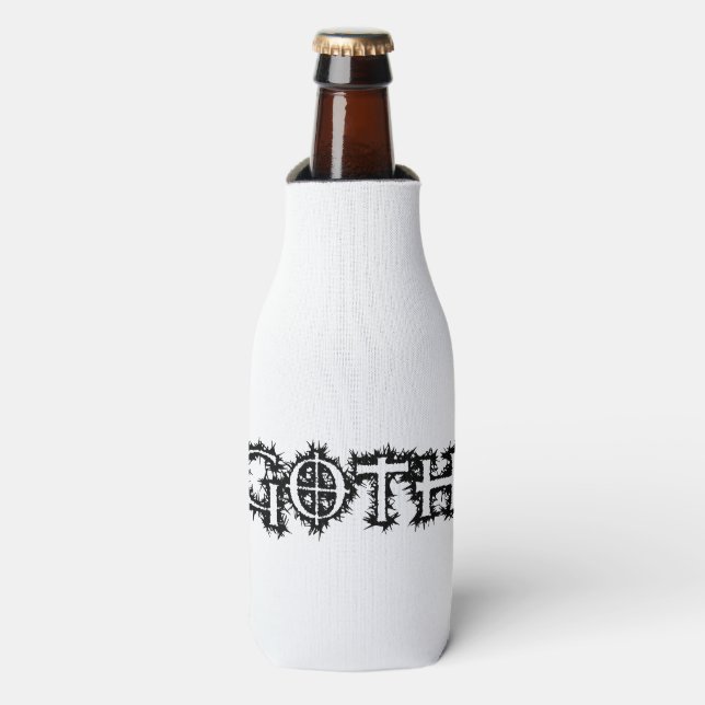 Goth Bottle Cooler (Bottle Front)