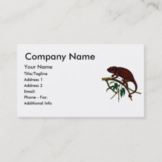 Goth Chameleon Business Card