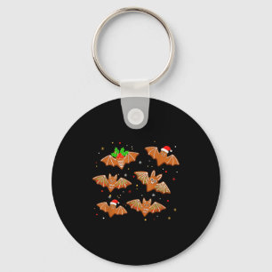 Goth Christmas Shirt For Kids, Soky Cute Bat Ginge Key Ring