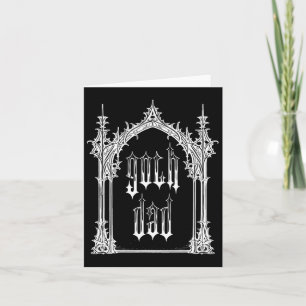 Goth Dad Fathers Day Halloween Gothic Streetwear A Card