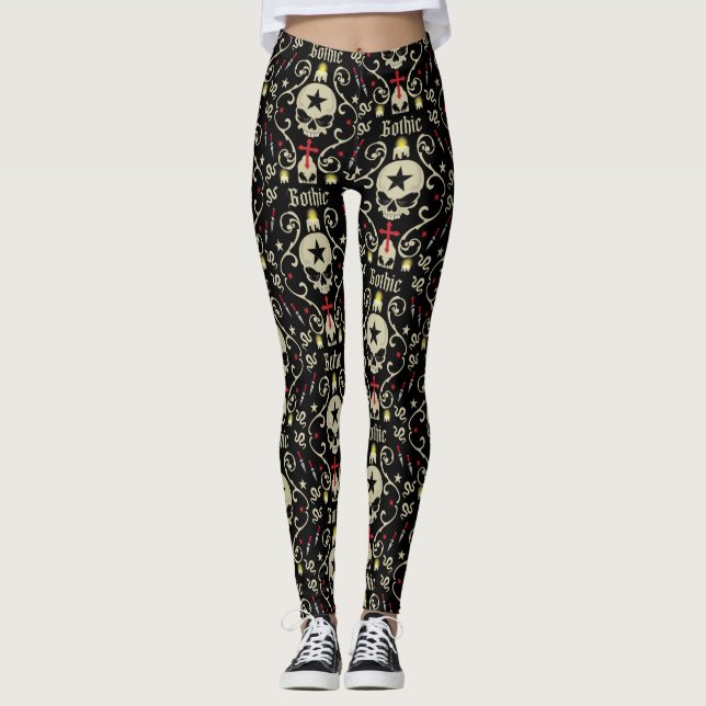 Goth Day 22 May    Leggings (Front)