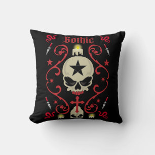 Goth Day Gothic Art Cushion
